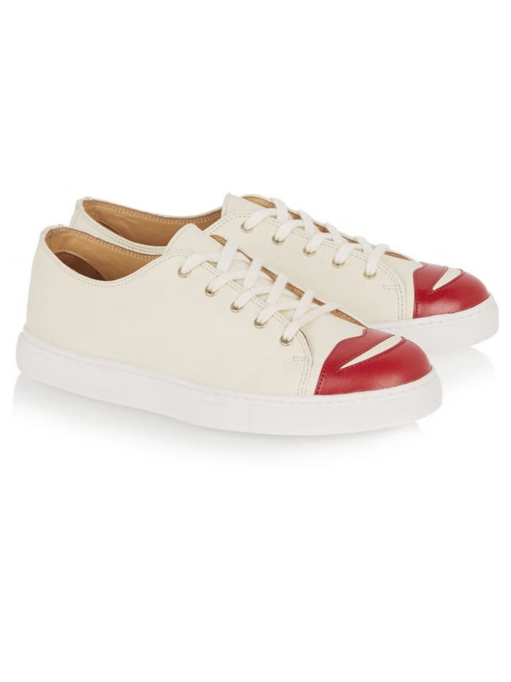 Authentic Charlotte Olympia Kiss Me Incy Sneakers Size EU33 Kids GentlyUsed